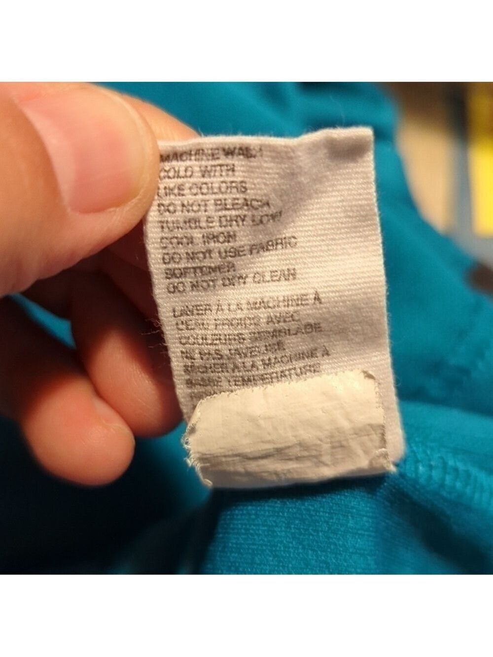 OGIO Polo Shirt Ladies Large Teal V-Neck - Picture 13 of 13